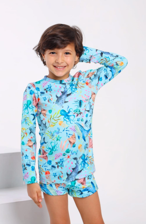 Diversão sob o sol: sungas para os pequenos